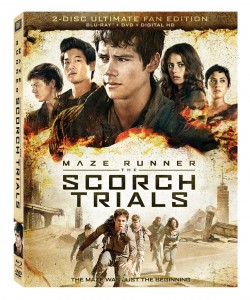 Maze Runner: The Scorch Trials Blu-Ray Release