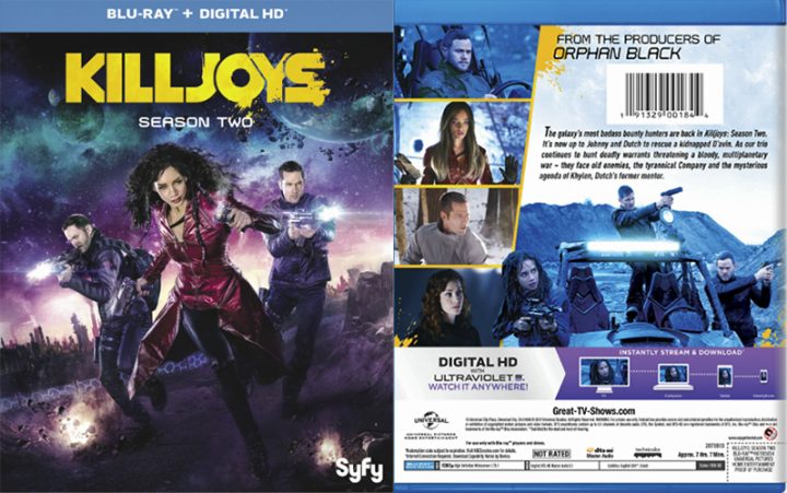 Killjoys Season 2 DVD release date