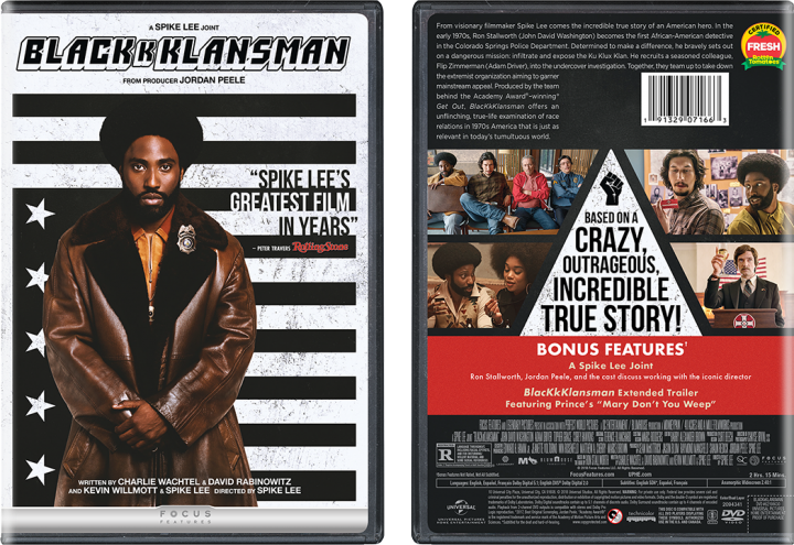 BLACKkKLANSMAN DVD release date