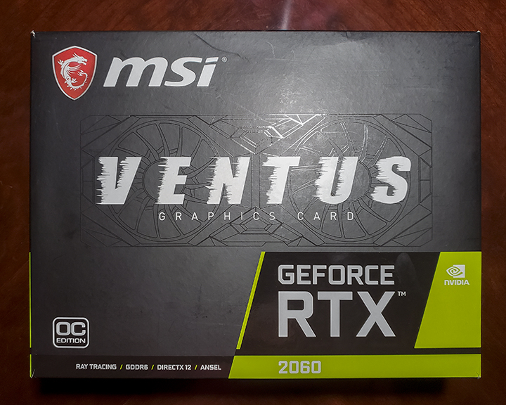 MSI GeForce RTX 2060 Ventus 6G OC Review - Beantown Review
