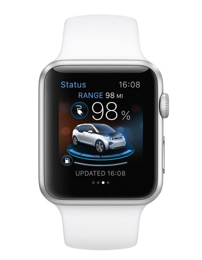 Can your smart watch start a BMW? Introducing the BMW i3 Apple Watch App.
