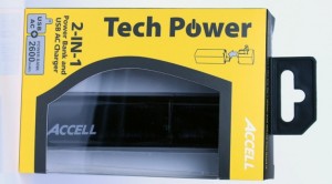 Accell Cables 2-IN-1 Power Bank AC Charger