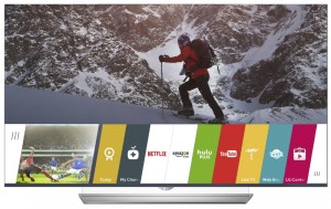 LG Electronics today announced the launch of High Dynamic Range (HDR) streaming on 2015 LG OLED 4K TVs, including the just-announced EF9500 Flat 4K Ultra HD OLED TV series (pictured).