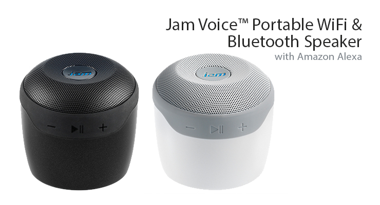 Preview: JAM Voice Portable Speaker featuring Amazon Alexa