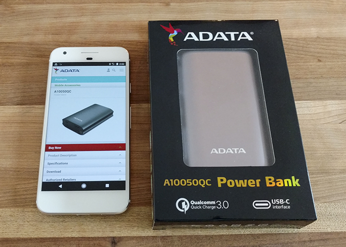 ADATA A10050QC Power Bank Review