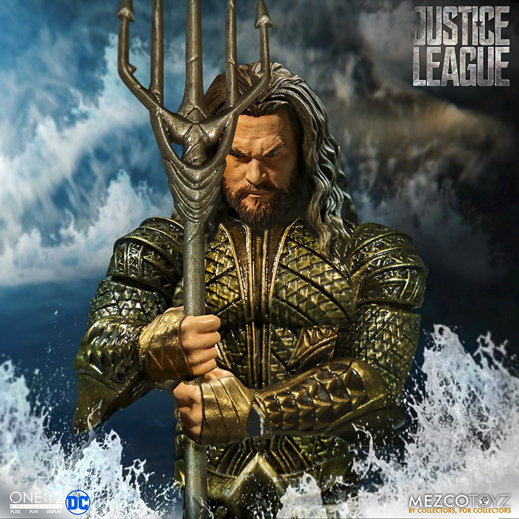 Introducing the Justice League Aquaman Figure from Mezco Toyz