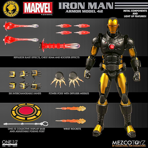 Iron Man Armor Model 42 figure