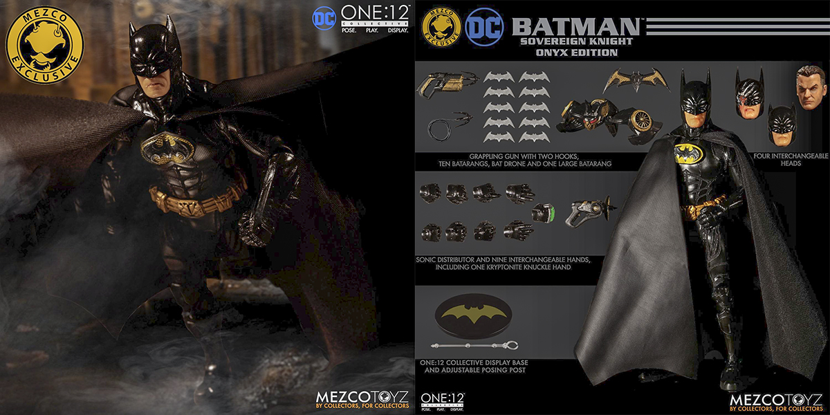 mezco sovereign knight batman onyx