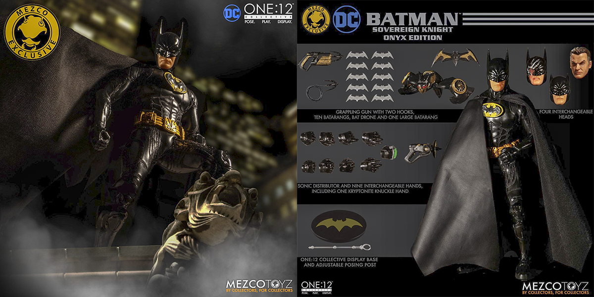 Mezco Toyz One:12 Collective Batman Sovereign Knight Onyx Figure - Beantown  Review