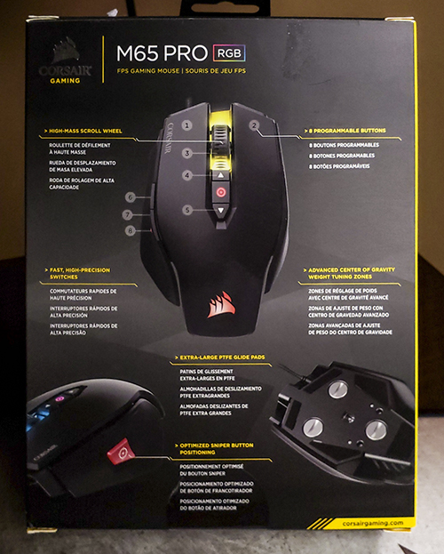 Corsair M65 PRO RGB Gaming Mouse review