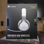 Corsair VIRTUOSO RGB WIRELESS High-Fidelity Gaming Headset Front Packaging