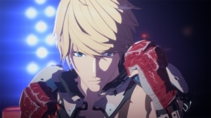 Levius Cromwell in the metal boxing ring