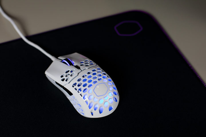 Cooler Master MM711 mouse lifestyle view