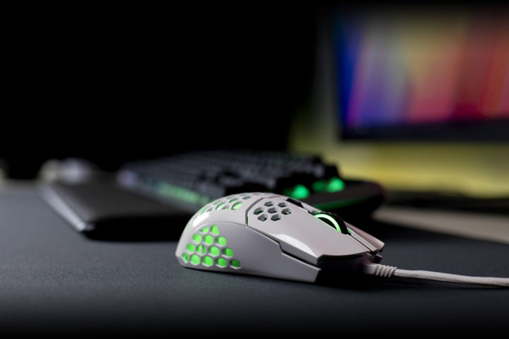 Cooler Master MM711 mouse lifestyle view two